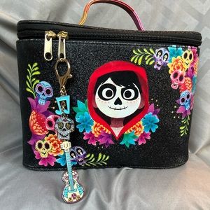 Disney Pixar Coco Miguel in Land of the Dead Makeup Cosmetic Bag, used cond.